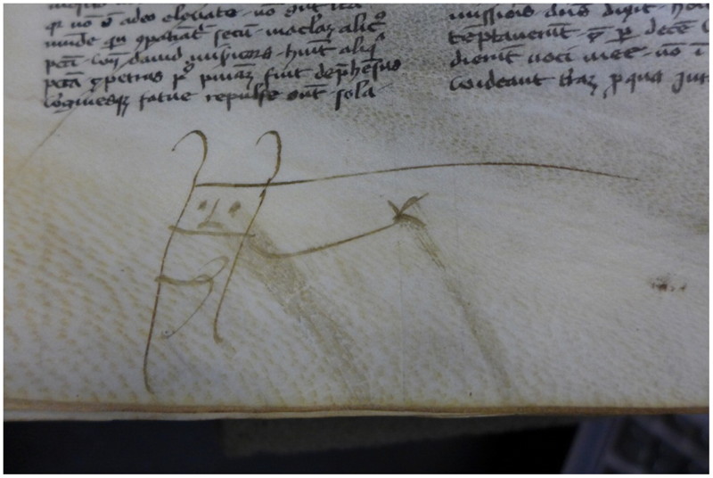 В древней рукописи обнаружили странные рисунки