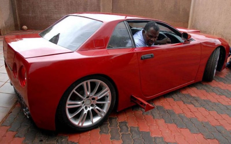 Южноафриканец построил собственный суперкар за три года