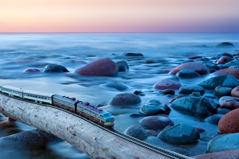 10 самых захватывающих фотографий железной дороги 