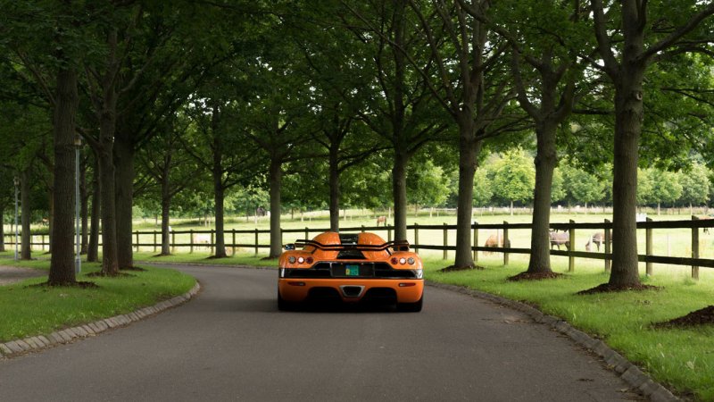 Автопробег суперкаров Koenigsegg 