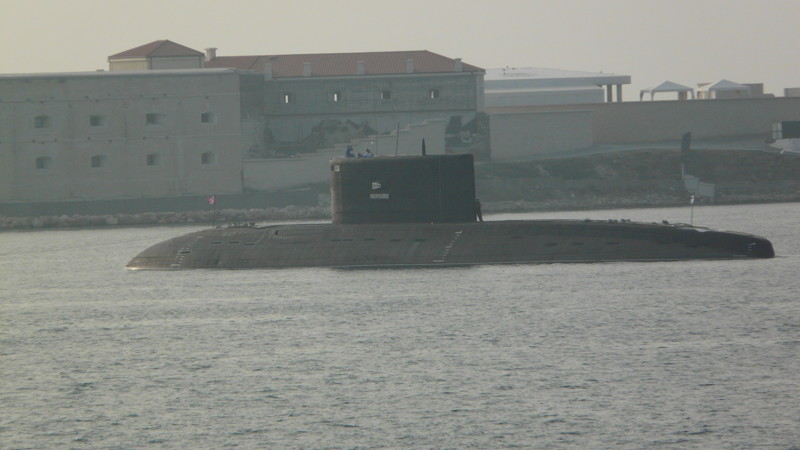 Подводные лодки в Севастополе - день ВМФ