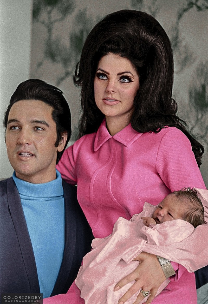 Elvis Presley Wife And Daughter