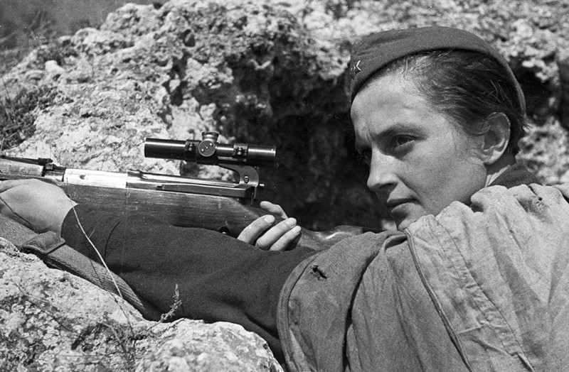 6 июня 1942 года, Людмила Павличенко в бою за Севастополь