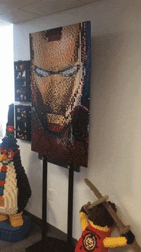 Крутая штука в штаб квартире Lego