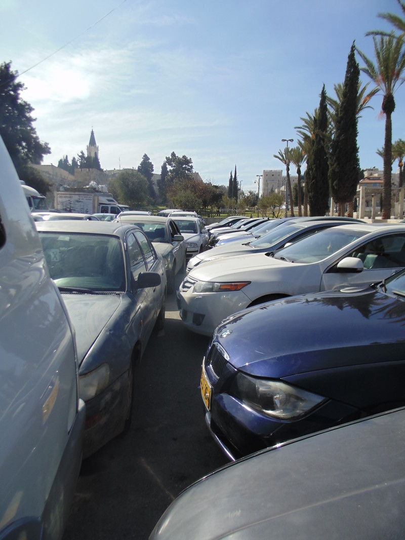 Парковка в Земле Обетованной (Иерусалим)