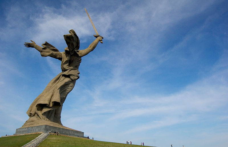 Монумент «Родина-мать», Россия.