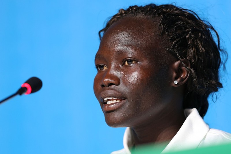 Роза Натике Локоньен, легкоатлет из Южного Судана