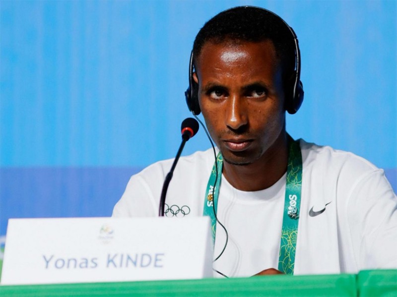 Йонас Кинде, марафонец из Эфиопии