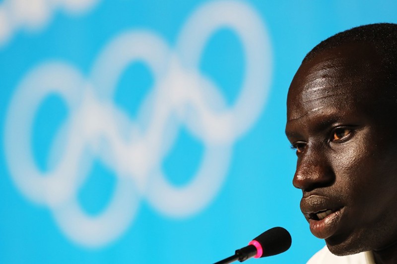 Джеймс Ньянг Чиенджек, легкоатлет из Южного Судана