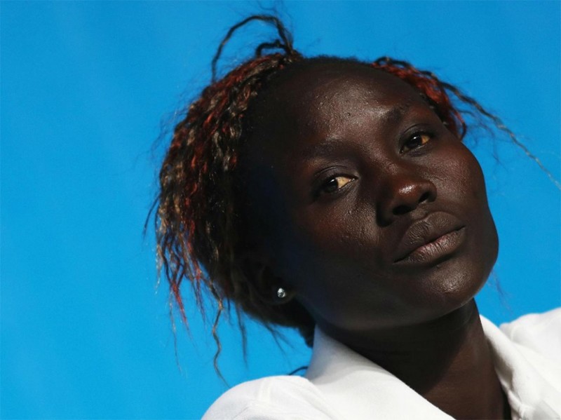 Анджелина Нада Лохалит, легкоатлет из Южного Судана