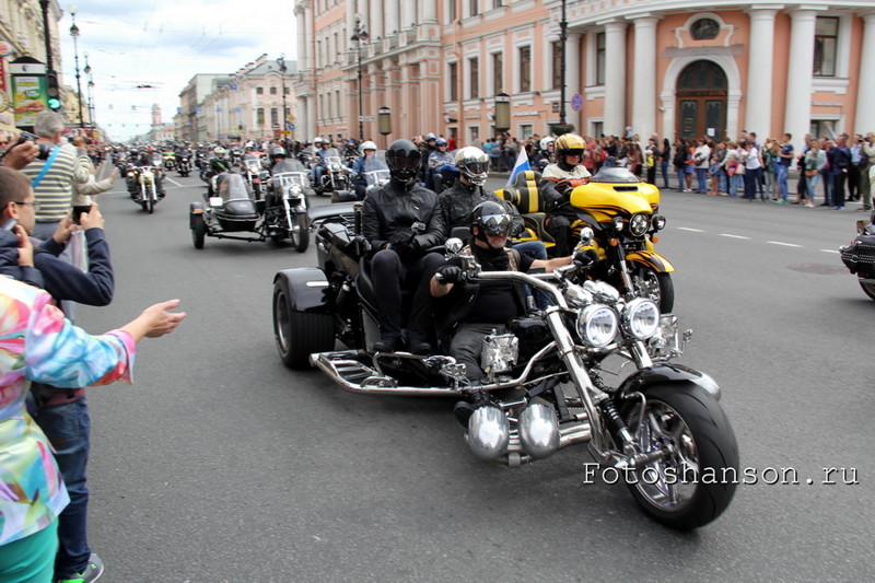 Пятый мотофестиваль St.Petersburg Harley® Days. 1-я часть