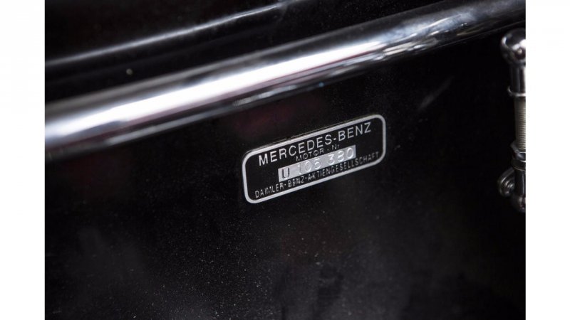 Украденный в 1945 году Mercedes-Benz уйдет с молотка