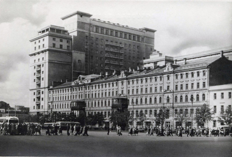 Москва. Гостиница Гранд Отель. 1956.