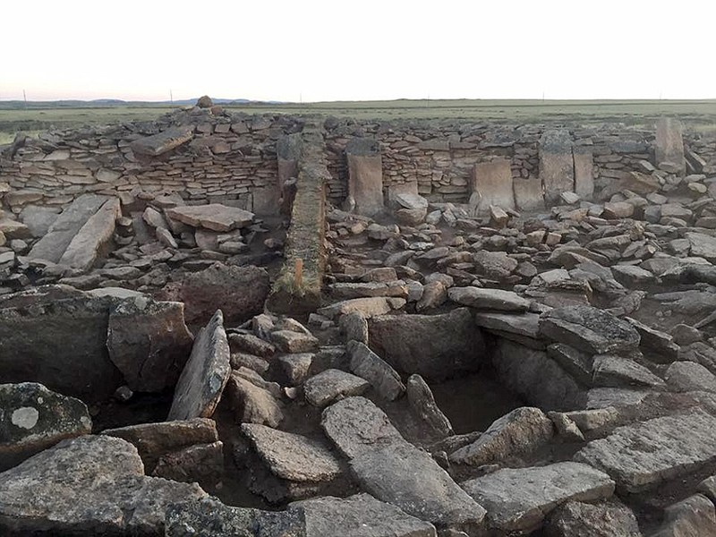 «Ее построили около 3000 лет назад в Сарыарке для местного фараона», – рассказал археолог Виктор Новоженов. 