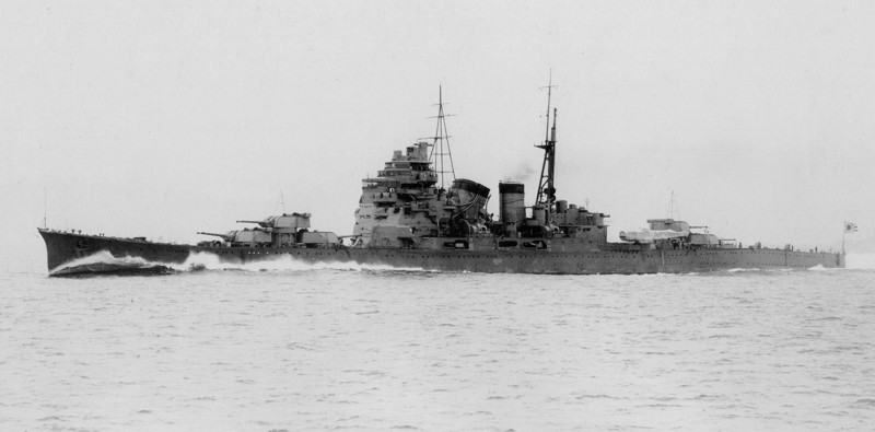 41. Японский тяжёлый крейсер "Атаго" (тип "Такао")