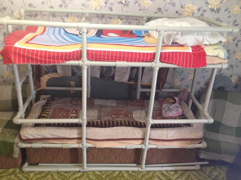 Дети хотели двухъярусную кровать, что может быть проще!