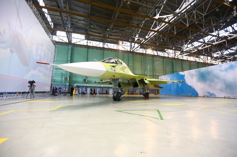 100-й серийный бомбардировщик Су-34 собран в Новосибирске