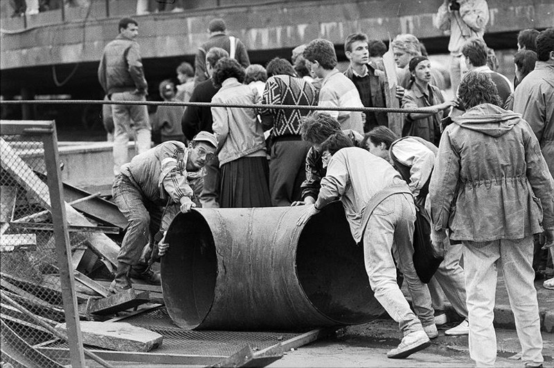 Августовский путч 1991 года в фотографиях