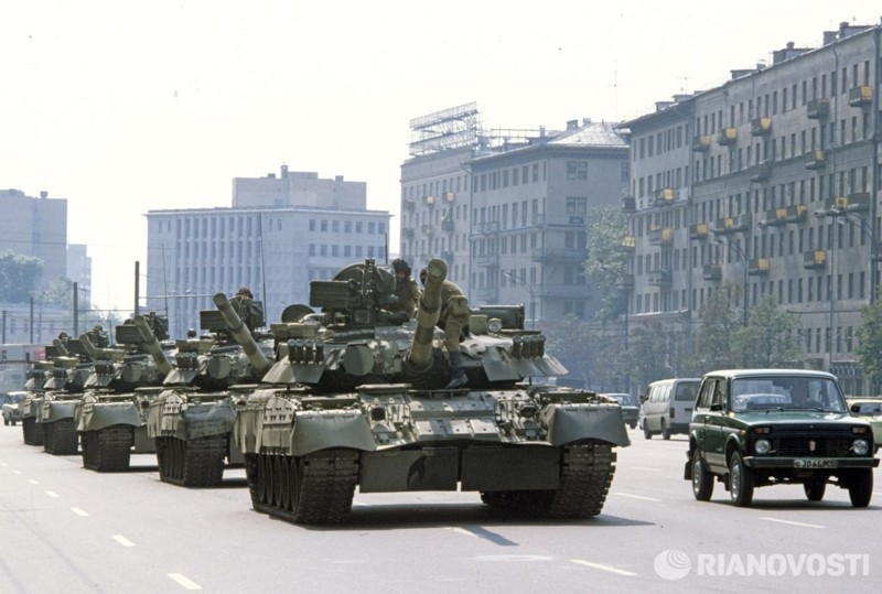 Августовский путч 1991 года в фотографиях