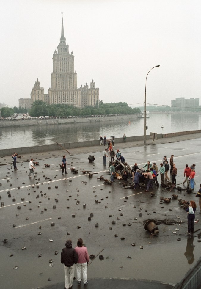 Фото 1991 года москва