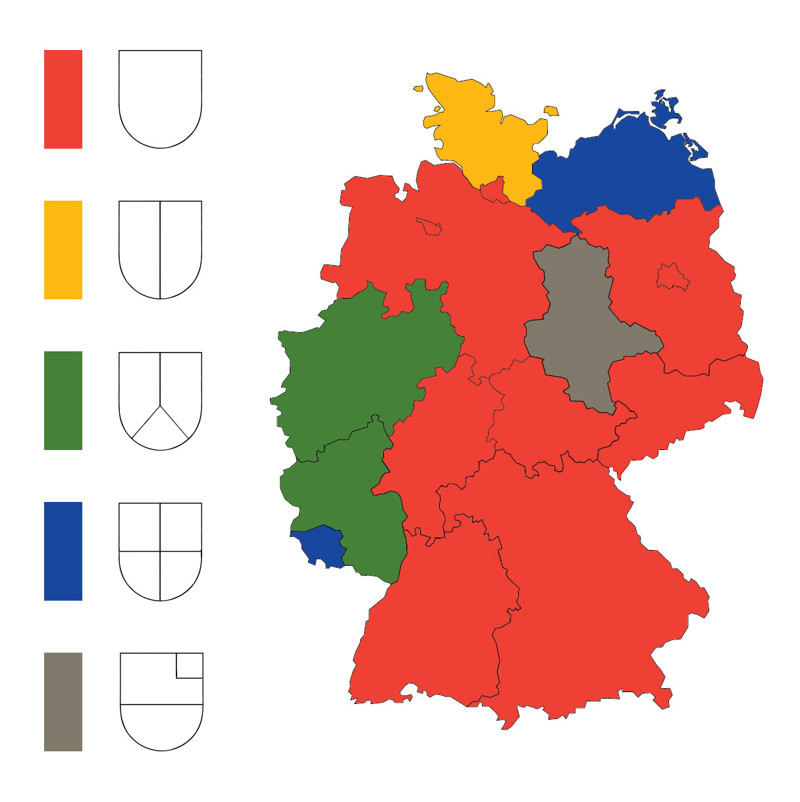 Геральдика земель Германии