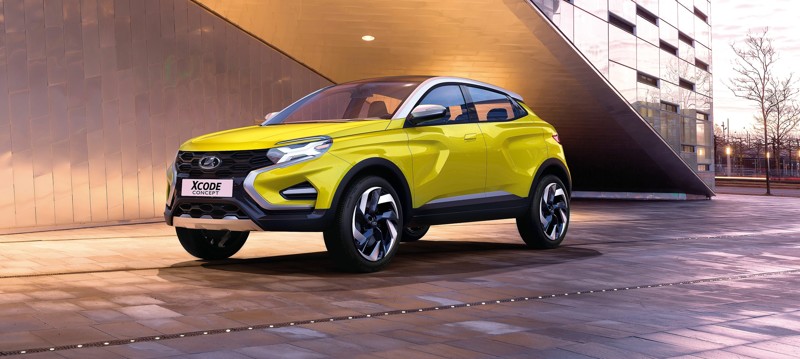 Lada XCode Concept представили на московском международном автосалоне