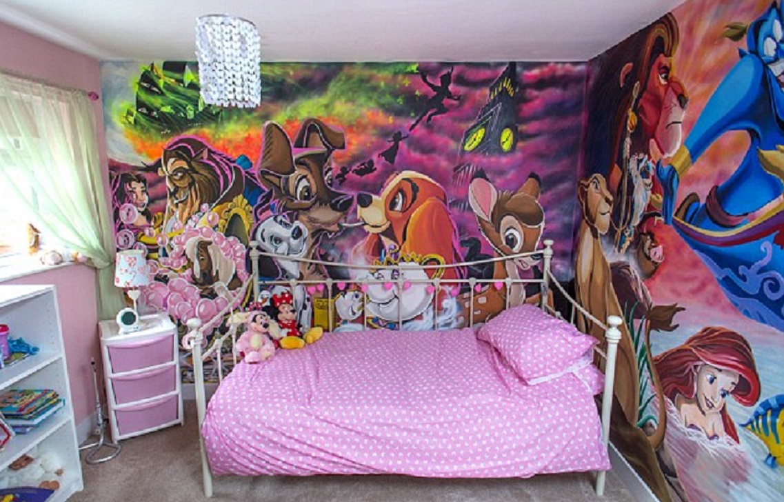 детская комната в стиле дисней