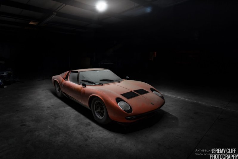 Lamborghini Miura - семейная реликвия провела 28 лет в сарае