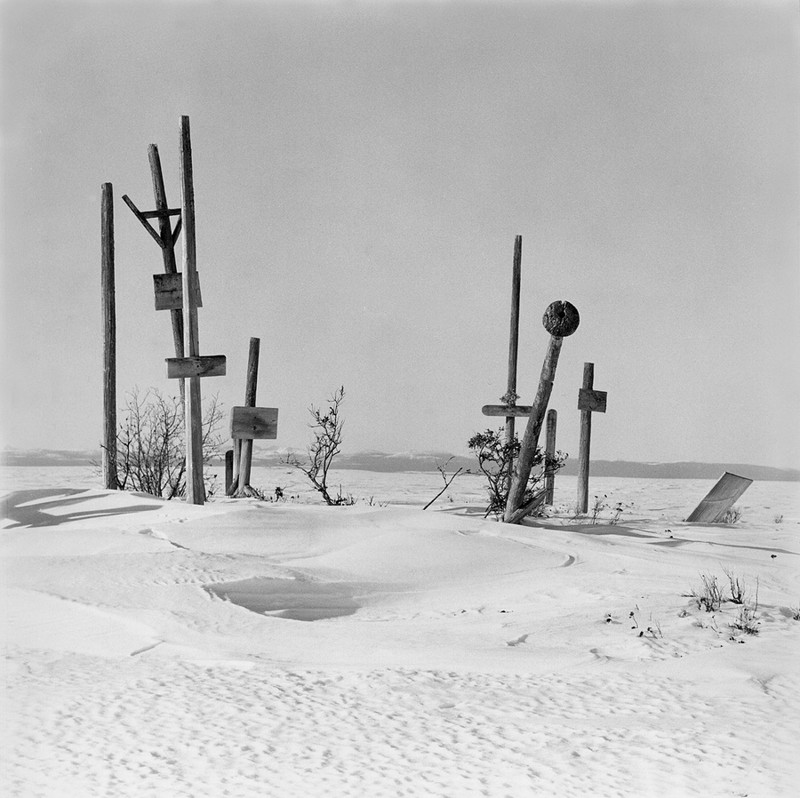 Кладбище, Селоик, Аляска, апрель 1974 года