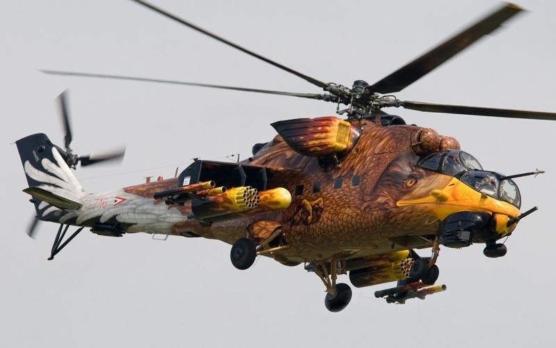 Ми-24 ВВС Венгрии "Настоящий орел! "