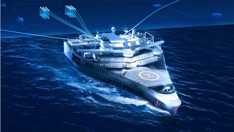 Ramform Titan - самый необычный современный корабль
