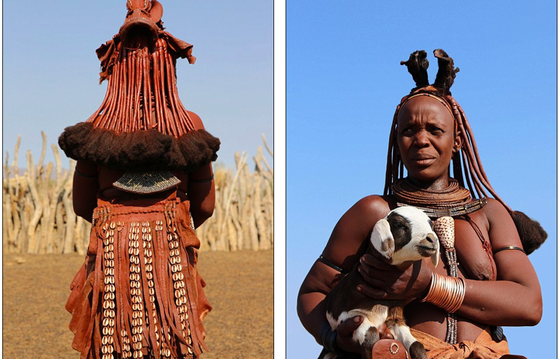 Это племя считается последними отпрысками полукочевого народа Намибии