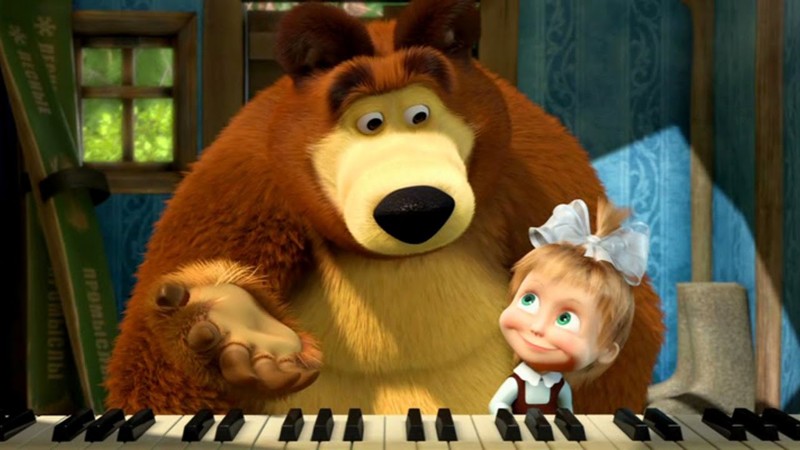 Маша и медведь - успех российского мультфильма