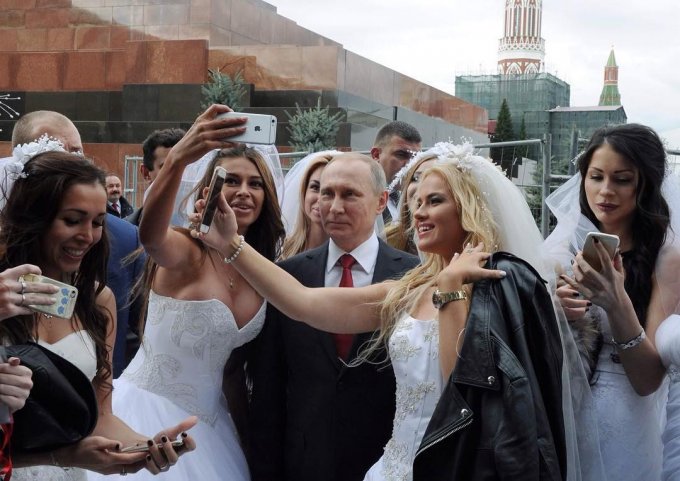 Невесты поймали Путина