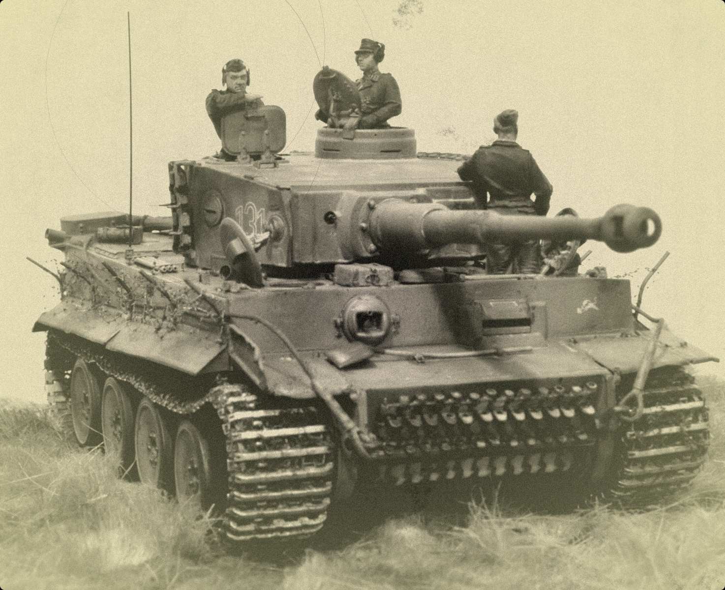 Вермахт танк тигр