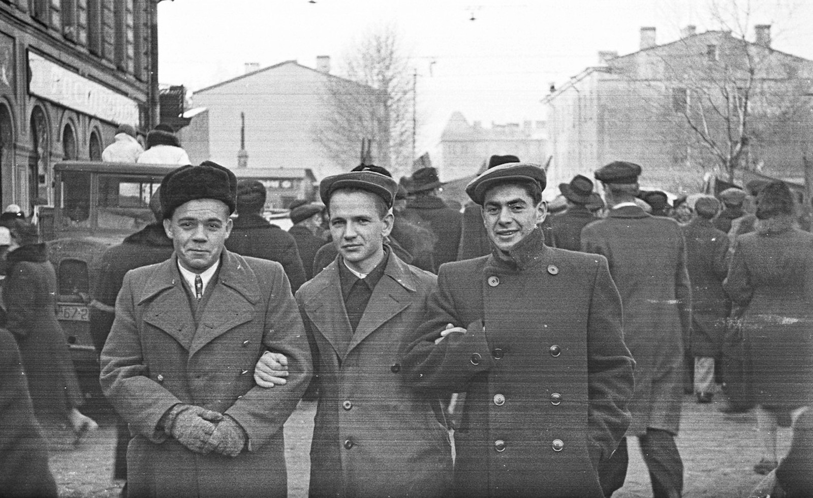Бородинская улица Ленинград 1950г