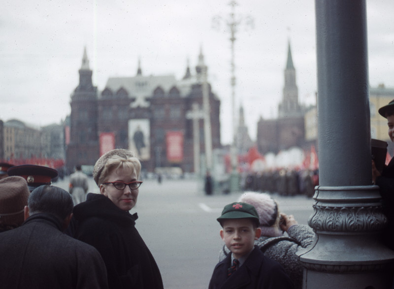 Москва 1961 года в цвете