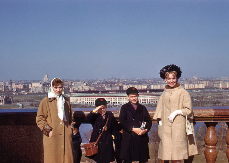 Москва 1961 года в цвете