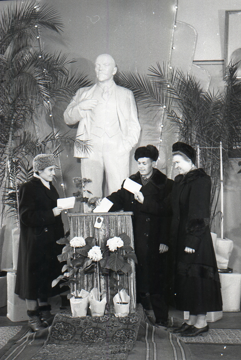 Выборы в Верхов Совет СССР 1954г 