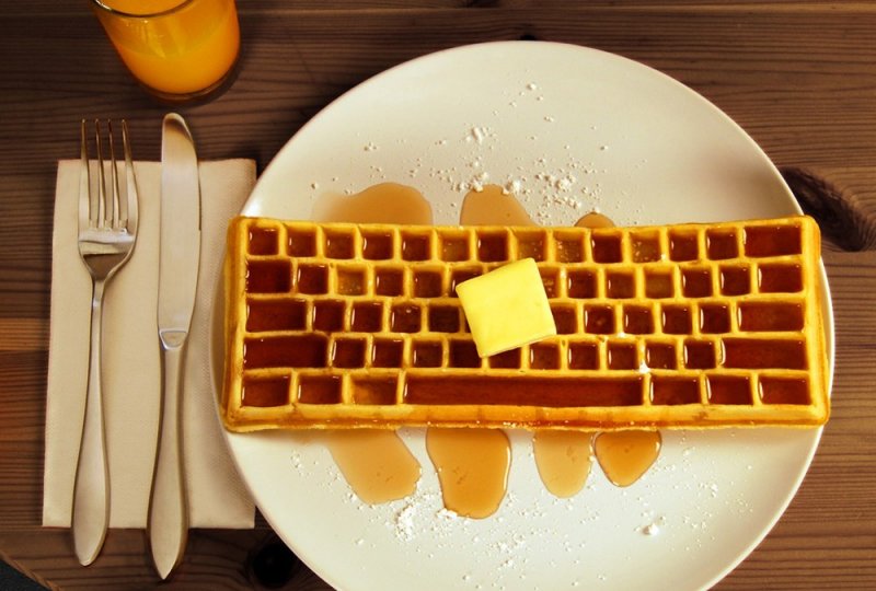 Клавиатура на завтрак 