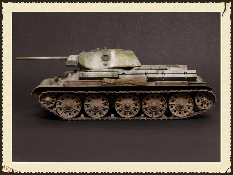 Советский средний танк Т-34-76 выпуска осени 1941г СТЗ