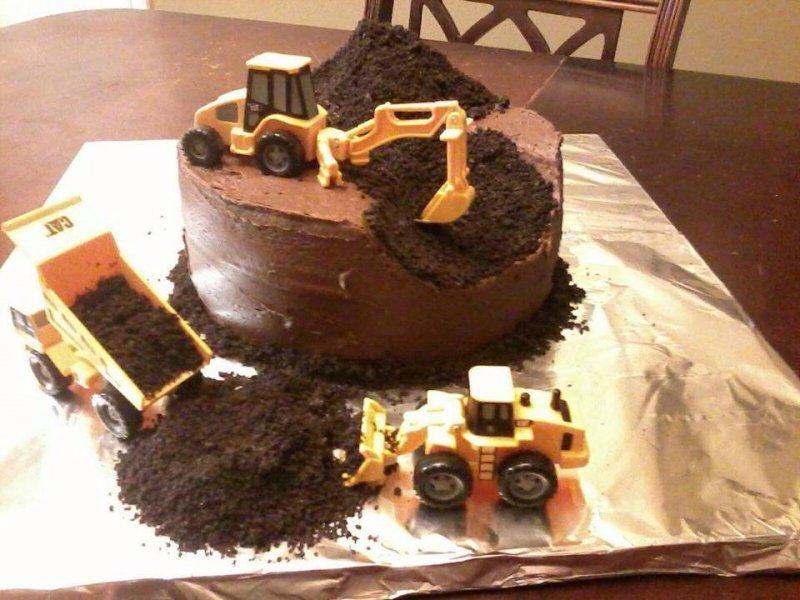 Торт для строителя 