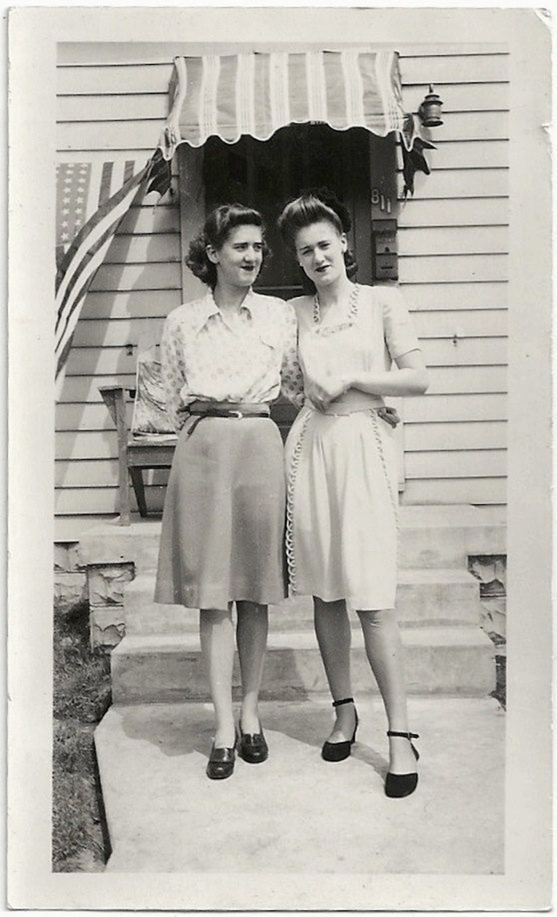 Как выглядели и одевались девушки 40-х