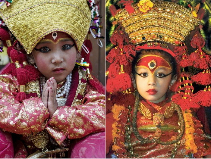 Кумари - непальские живые богини