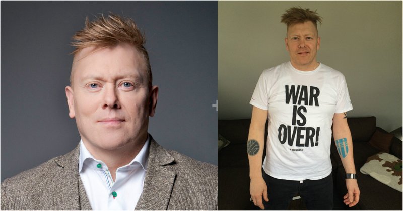 Йон Гнарр - исландский политик-панк