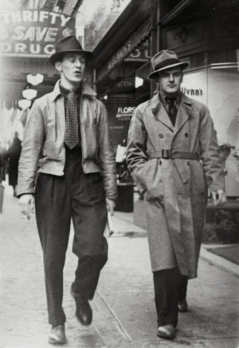 Мужская уличная мода 30-х