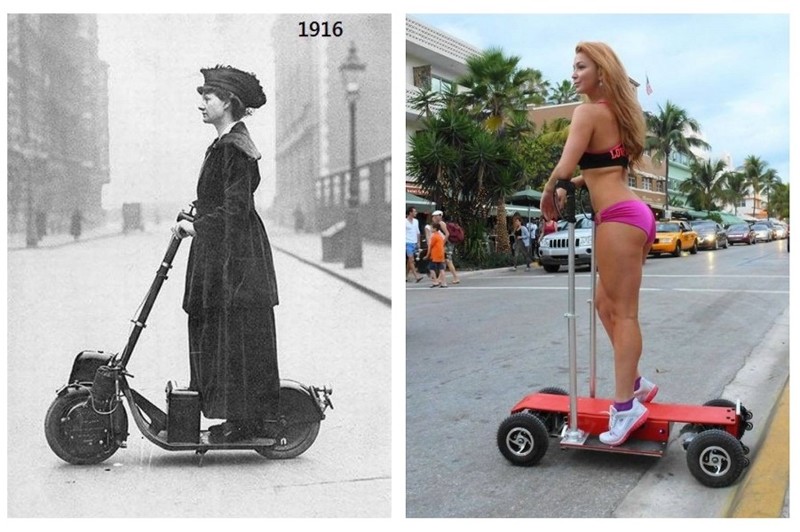 Тогда и сейчас: женщины на улицах