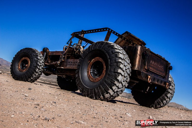 Постапокалиптический автомобиль на базе внедорожника Jeep Willys