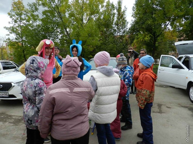 В Рязани волонтеры организовали автопраздник для детей с онкологией
