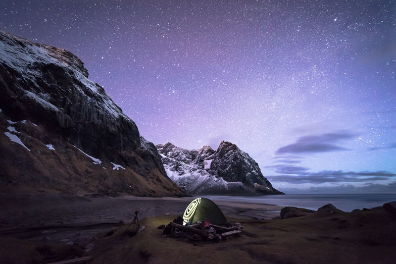 Крышесносные фото-пейзажи из Норвегии, сделанные настоящими романтиками